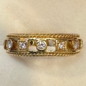 Penny Preville 18K YG Ring 6.25